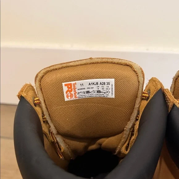 Timberland PRO Tan Leather Boots - Picture 6 of 7